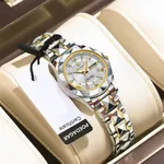 Poedagar 306 Luxury Quartz Waterproof Luminous Women's Watch – Dial Color: Silver, Strap Color: Silver – Thumbnail 2