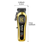 Kemei KM-1800 Rechargeable Beard & Hair Clipper Trimmer – Thumbnail 3