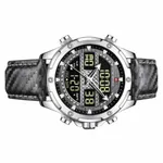 NAVIFORCE 9194 Multifunction Analog Men's Watch – Dial Color: Silver, Strap Color: Grey – Thumbnail 2