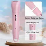 Kemei KM-1916 Rechargeable 4 in 1 lady Trimmer and Shaver – Thumbnail 4
