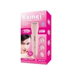 Kemei KM-1916 Rechargeable 4 in 1 lady Trimmer and Shaver – Thumbnail 6