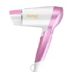 Kemei KM-6833 1600W Foldable Hair Dryer for Women – Thumbnail 1