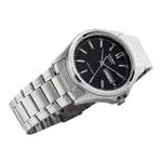 Casio MTP-1239D-1ADF Enticer Ion Plated Stainless Steel Strap Water Resistant Analog Men's Wristwatch – Dial Color: Black, Strap Color: Silver – Thumbnail 3