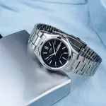 Casio MTP-1239D-1ADF Enticer Ion Plated Stainless Steel Strap Water Resistant Analog Men's Wristwatch – Dial Color: Black, Strap Color: Silver – Thumbnail 4