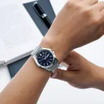Casio MTP-1239D-1ADF Enticer Ion Plated Stainless Steel Strap Water Resistant Analog Men's Wristwatch – Dial Color: Black, Strap Color: Silver – Thumbnail 7