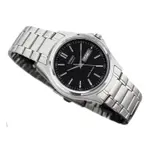 Casio MTP-1239D-1ADF Enticer Ion Plated Stainless Steel Strap Water Resistant Analog Men's Wristwatch – Dial Color: Black, Strap Color: Silver – Thumbnail 2
