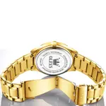 Olevs 5563 Diamond Studded Stainless Steel Waterproof Quartz Analog Watch for Couples – Dial Color: Gold, Strap Color: Gold – Thumbnail 12
