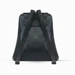 100% Genuine Cow Leather Love Expression Ladies Backpack – Color: Black – Thumbnail 4