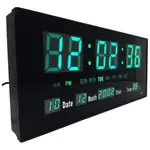 LED JH3615 Digital Display Wall Clock With Alarm Function – Thumbnail 3