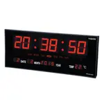 LED JH3615 Digital Display Wall Clock With Alarm Function – Thumbnail 4