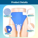 Urine Cup - 1000 ml Collection Bag for Unsex Silicone Ventilated Catheter Bag – Thumbnail 4