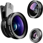 Mobcam 2 in 1 Mobile Lens Kit Macro 0.45 Wide Angle and 15X Macro Lens Mobile Phone Lens – Thumbnail 1