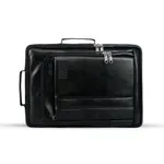 3G Smart Waterproof Stylish 3 in 1 Leather Backpack – Color: Black – Thumbnail 2