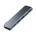 Baseus CAHUB-K0G Harmonica Five-in-One Hub Adapter – Thumbnail 2