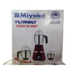 Miyako Blender Turbo 1100 Watt Heavy Duty Motor 3 in 1 Blender Grinder Mixer – Thumbnail 2