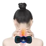 Portable EMS Mini Butterfly Electric Neck Massager Patch – Thumbnail 5