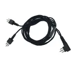 3-Pin Pocket Hearing Aid Replacement Cable for Both Ears – Thumbnail 1