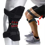 Spring Knee Support Brace with Patella Stabilizer | 2026 Knee Assistive Pads – Color: Black, Size: Free Size – Thumbnail 5