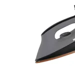 Walton WIR-HD03 1000-Watt Golden American Heritage Soleplate Dry Iron – Color: White – Thumbnail 3