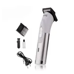 HTC AT-518B Rechargeable Hair Trimmer For Man-Gold & White – Color: Gold – Thumbnail 2