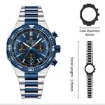 NAVIFORCE NF8049 Luminous Multifunctional Dial Men’s Watch – Dial Color: Blue, Strap Color: Silver – Thumbnail 5