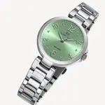 NAVIFORCE NF5031 Fashion Luxury Stainless Steel Women Watch – Dial Color: Green, Strap Color: Silver – Thumbnail 2