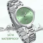 NAVIFORCE NF5031 Fashion Luxury Stainless Steel Women Watch – Dial Color: Green, Strap Color: Silver – Thumbnail 3