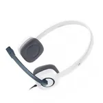 Logitech H151 Stereo Headset (One port) – Color: White – Thumbnail 2