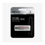 Hiksemi Dual Slim HS-USB-E307C 32GB USB 3.2 & Type-C Grey Pen Drive – Storage Capacity: 64 GB – Thumbnail 3