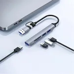 WiWU Zolo 5 In 1 USB Type-A & Type-C Hub – Thumbnail 3