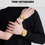 Naviforce NF8040 High Quality Stainless Steel Classic Quartz Fashion Couple's Watch – Dial Color: Gold, Strap Color: Gold  – Thumbnail 5