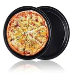 12 inch Stainless Steel Oven Baking Pizza Pan – Thumbnail 3