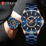 Curren 8359 Luxury Stainless Steel Calendar Men's Watch – Dial Color: Blue, Strap Color: Blue – Thumbnail 4