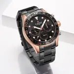 NAVIFORCE 9147 Fashion Full Steel Waterproof Casual Quartz Men's Watch – Dial Color: Black, Strap Color: Black – Thumbnail 3