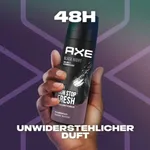 Axe Deodorant Body Spray Black Night Black Caramel & Vanilla 150ml – Thumbnail 4