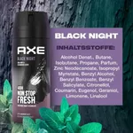 Axe Deodorant Body Spray Black Night Black Caramel & Vanilla 150ml – Thumbnail 5