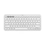 Logitech K380S PEBBLE KEYS 2 Multi-Device Wireless Keyboard – Color: White – Thumbnail 1