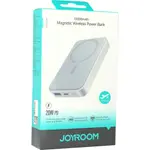 JOYROOM JR-W020 Fast Charging Magnetic Wireless Mini Power Bank – Color: White – Thumbnail 2