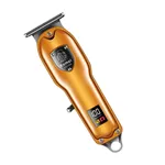 Kemei KM-026 Rechargeable Beard and Hair Clipper Trimmer For Men – Color: Yellow – Thumbnail 2
