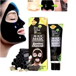 Bio Active Bamboo Charcoal & Aloe Vera Black Mask 80ml – Thumbnail 3