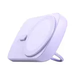 JOYROOM JR-W030 Ring and Stand up to 20W Built-in Super Strong Magnetic Wireless Power Bank – Color: Purple – Thumbnail 3