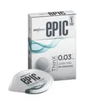 Manforce Epic ThinX 0.03mm Ultra-Thin Condoms - 3Pcs Pack – Thumbnail 1