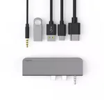 WiWU Alpha M X Pro 5 in 1 Laptop Adapter Dongle – Thumbnail 3