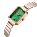 Naviforce NF5050 Women’s Japanese Quartz Movement Standard Watch – Dial Color: Green, Strap Color:  Brown  – Thumbnail 2