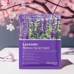 Bioaqua Lavender Relieve Facial Sheet Calms & Soothes Mask - 25g – Thumbnail 3