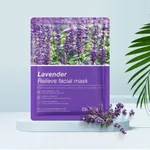 Bioaqua Lavender Relieve Facial Sheet Calms & Soothes Mask - 25g – Thumbnail 2