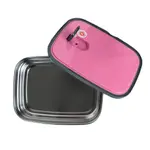 Tedemel Food Container Rectangle Stainless Steel Lunch Box – Color: Pink – Thumbnail 2