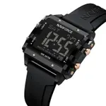NAVIFORCE NF7101 Casual Sports Electronic Women's Watch  – Dial Color: Black, Strap Color: Black – Thumbnail 3