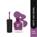 Street Wear Matte Nail Enamel Berry Charm Nail Polish – Thumbnail 2