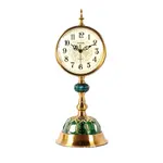 Retro Style Quartz Clock Classic Metal Table Clock – Thumbnail 1
